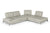 Lamod Italia Andrea Modern Grey Leather Sectional Sofa Model VGNTANDREA-GRY-SECT
