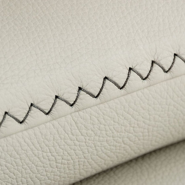 Andrea Modern Grey Leather Sectional Sofa