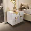 Modrest Aspen Modern Beige & White & Gold 4 Piece Bedroom Set Model VGVCDB1801-WHT-4PC-SET