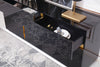 Modrest Aspen Modern High Gloss Black & Gold Buffet Model VGVCG1808-BLK