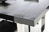 A&X Skyline Modern Black Crocodile Lacquer Extendable Dining Table Model VGUNAC803-255-B