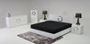 A&X Ovidius Modern White Crocodile Lacquer Bed Model VGUNAW223-180