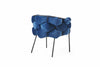 Modrest Debra Modern Blue Fabric Dining Chair Model VGVCB202-BLU