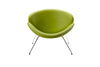 Modrest Anais Mid Century Green Leatherette Accent Chair Model VGOBB72-GRN