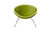 Modrest Anais Mid Century Green Leatherette Accent Chair Model VGOBB72-GRN
