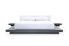Modrest Opal Modern Wenge & White Platform Bed Model VGVCBD855-WGEWHT