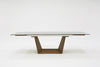 Modrest Babia Modern Smoked Glass & Walnut Extendable Dining Table Model VGNSGD8683-SMK