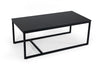 Modrest Baca Black Marble & Metal Coffee Table Model VGGMM-CT-1580-BLK-CT