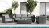 Renava Bali Outdoor Black And Grey Sofa Set Model VGGE-P-S0392-BLK-SET