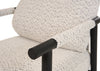 Modrest Balko Modern Grey Fabric & Black Accent Chair Model VGHM-ST283-GRY