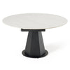 Modrest Barela Modern Black And White Ceramic Extendable 35 5" | 53" Dining Table Model VGYF-DT8949-BLK-DT