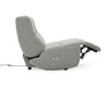 Divani Casa Basil Modern Grey Fabric Small Electric Recliner Chair Model VGSX-22056-RCLNR-SML-SLATE