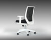 Modrest Bayer Modern Black & White Office Chair Model VGLFX-15CG-BLK