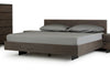 Modrest Selma Modern Dark Aged Oak Queen Bed Model VGEDSELMA-BED-Q