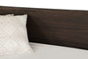 Modrest Selma Modern Dark Aged Oak Queen Bed Model VGEDSELMA-BED-Q