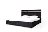 Nova Domus Cartier Modern Black & Rosegold Bedroom Set Model VGVCCARTIER-SET