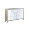 ACME Sliverfluff Mirrored & Champagne Dresser Model BD00246