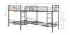 ACME Cordelia Sandy Black Dark BronzeHand BrushedL Shape Bunk Bed (T/T/F/F) Model BD00365