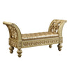 ACME Seville Synthetic Leather & Gold Bench Model BD00456