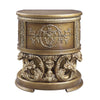 ACME Constantine Brown & Gold Nightstand Model BD00472