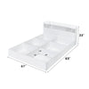 ACME Perse White Queen Bed with Storage Model BD00548Q