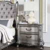 ACME Ariadne Antique Platinum Nightstand Model BD00604