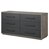 ACME Estevon Gray Oak Dresser Model BD00614