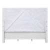 ACME Katia Light Gray Linen Rustic Gray & Weathered White Eastern King Bed Model BD00659EK