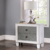 ACME Katia Rustic Gray & Weathered White Nightstand Model BD00661