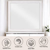 ACME Katia Rustic Gray & Weathered White Mirror Model BD00662