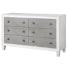ACME Katia Rustic Gray & Weathered White Dresser Model BD00663