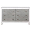 ACME Katia Rustic Gray & Weathered White Dresser Model BD00663