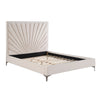 ACME Faiz Beige Velvet Eastern King Bed Model BD00956EK
