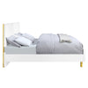 ACME Gaines White High Gloss Eastern King Bed Model BD01033EK