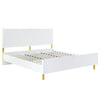ACME Gaines White High Gloss Queen Bed Model BD01034Q