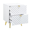ACME Gaines White High Gloss Nightstand Model BD01035