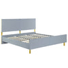 ACME Gaines Gray High Gloss Queen Bed Model BD01040Q