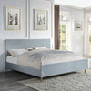 ACME Gaines Gray High Gloss Queen Bed Model BD01040Q