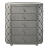 ACME Perine Gray Velvet Chest Model BD01066