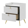 ACME Zeena White Nightstand Model BD01177