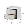 ACME Zeena White Nightstand Model BD01177