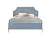 ACME Milla Light Blue Velvet Queen Bed Model BD01181Q
