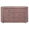 ACME Salonia Pink Velvet Dresser Model BD01186