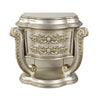 ACME Danae Champagne & Gold Nightstand Model BD01235