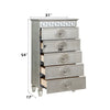 ACME Varian Silver & Mirrored Chest Model BD01282