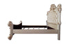 ACME Vendome Synthetic Leather & Antique Pearl Queen Bed Model BD01339Q