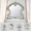 ACME Vendome Antique Pearl Mirror Model BD01341