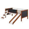 ACME Aurea Cherry Oak & White Twin Loft Bed Model BD01409