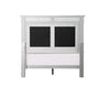 ACME Varian Gray Velvet Silver & Mirrored Full Bed Model BD01411F