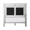 ACME Varian Gray Velvet Silver & Mirrored Twin Bed Model BD01412T